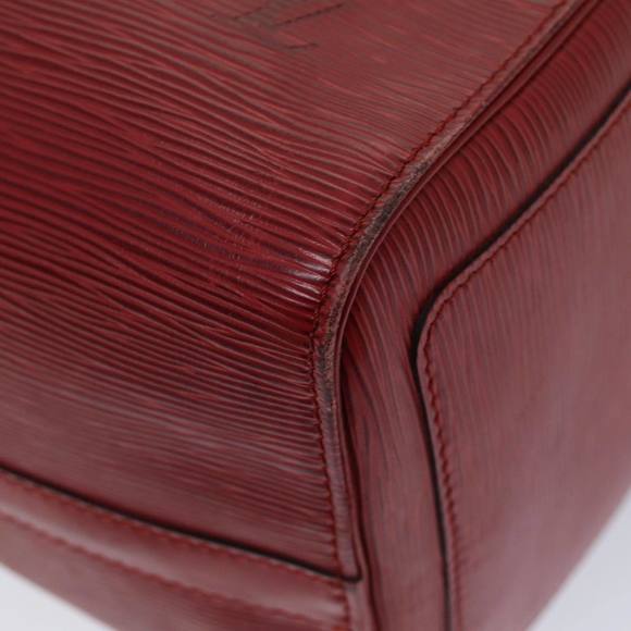 LOUIS VUITTON Epi Speedy 30 Hand Bag Castilian Red M43007 LV Auth 76072 - Picture 15 of 16